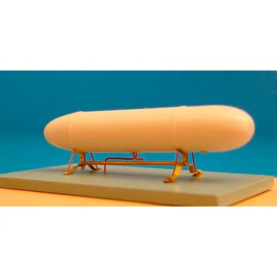 Brengun BRL48001 1/48 British 50Gal Fuel Tank w/Rack - Scenics & Diorama