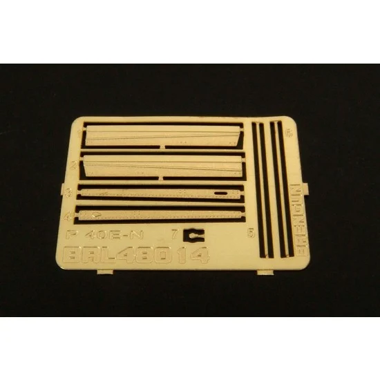 Brengun BRL48014 1/48 P-40 M,N Canopy Rails PE accessories for Eduard/Mauve kit
