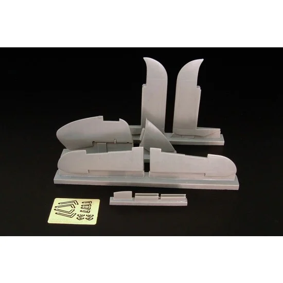 Brengun BRL48017 1/48 Beaufighter Mk IV -X Control Surfaces PE, Resin Access. for Tamiya kit