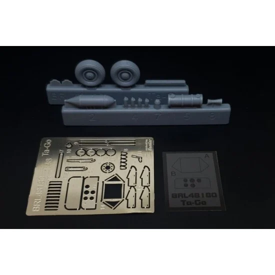 Brengun BRL48180 1/48 Kokusai Ta-Go PE Resin set for Brengun kit