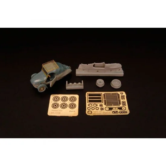 Brengun BRL72130 1/72 Velorex PE and Resin set for Eduard kit - Model Planes