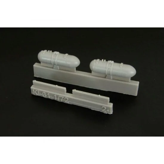 Brengun BRL72153 1/72 Ki-61 Id Hien Wing Racks & Drop Tanks resin set for Tamiya kit