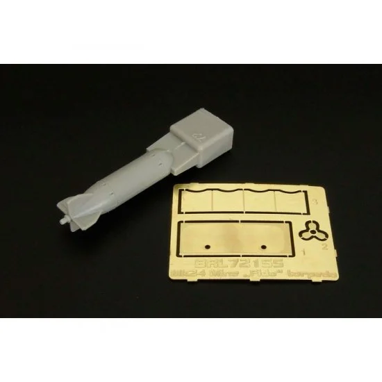 Brengun BRL72155 1/72 Mk24 Mine Fido Torpedo - Model Planes