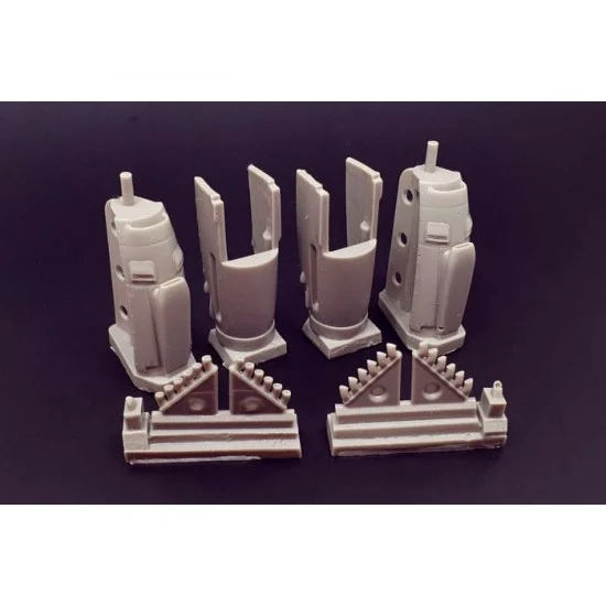 Brengun BRL72171 1/72 Dh 98 Mosquito Two Stage Merlin Correction set - Model Planes