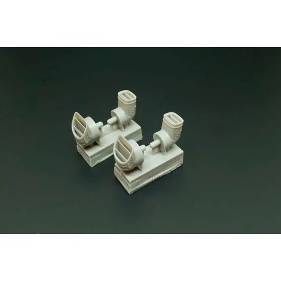 Brengun BRL72183 1/72 AV-8B Nozzles resin set for Hasegawa kit