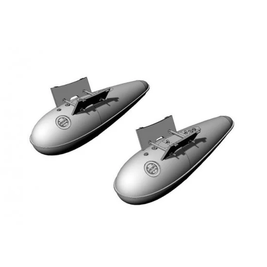 Brengun BRL72270 1/72 US 110 gal Drop Tank (2pcs) - Model Planes