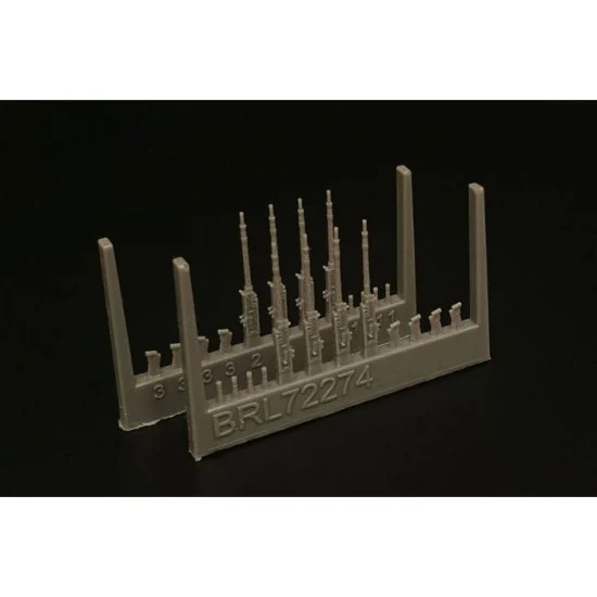 Brengun BRL72274 1/72 British Browning Mk.II (8pcs) - Model Planes