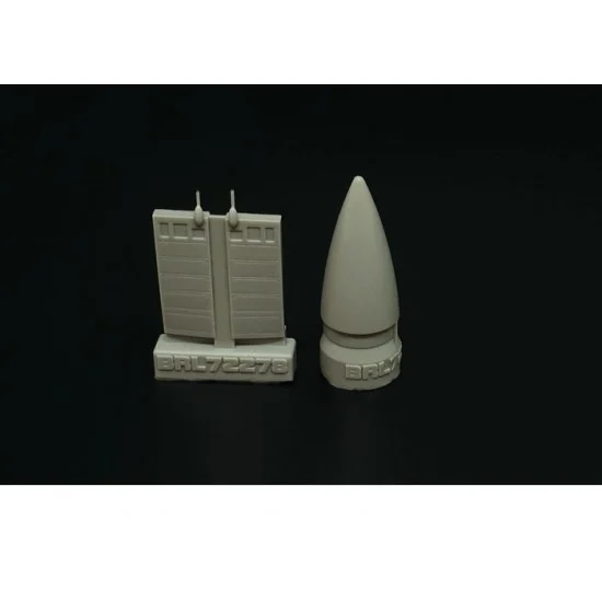 Brengun BRL72278 1/72 MiG-29A Radome & Closed Upper Jet Intakes for Italeri kits