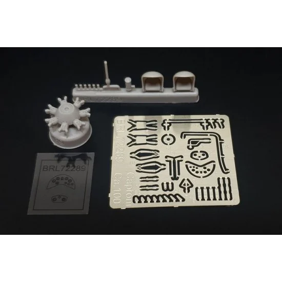 Brengun BRL72289 1/72 Caproni Ca.100 PE Resin set for FLY kit - Model Planes