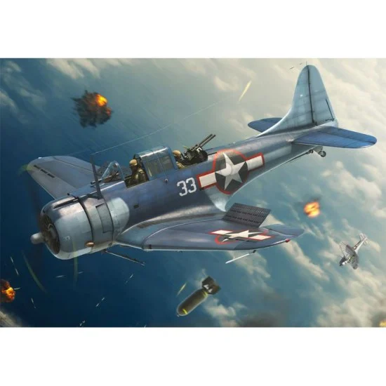 Brengun BRP144019 1/144 Douglas SBD-5 Dauntless "Pacific Theatre" Plastic kit