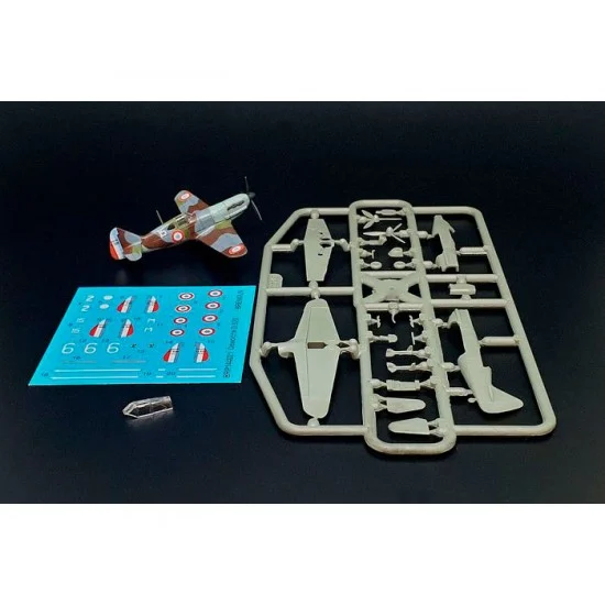 Brengun BRP144021 1/144 Dewoitine D.520 Plastic Construction kit - Model Planes