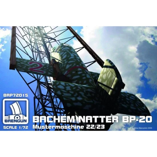 Brengun BRP72015 1/72 Bachem Natter 22-23 First Manned Natter