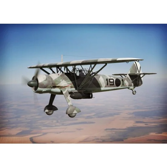 Brengun BRP72044 1/72 Henschel Hs 126 A-1 Superpava Legion Condor Plastic Construction kit