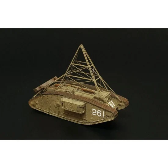 Brengun BRS144058 1/144 WWI British Special Tank Mark IV Airship Tug - Military Vehicles & Tanks