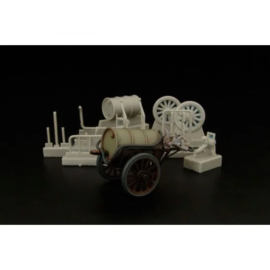Brengun BRS48006 1/48 Japanese Refuelling Cart Resin Kit - Scenics & Diorama