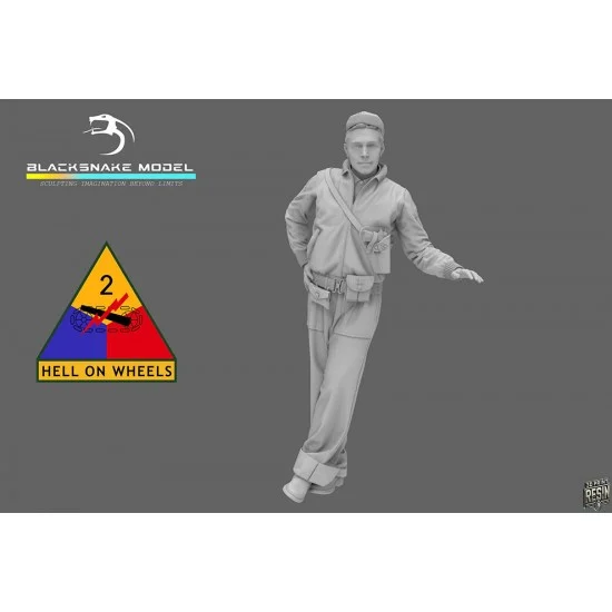 BlackSnake CREW-06 1/35 US Tank Crew 06, 2nd Armoured Division