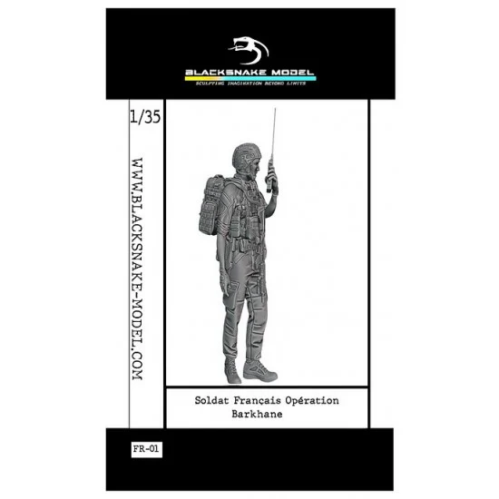 BlackSnake FR-01 1/35 French Army Operation Barkhane Soldier #1 (1 figure)