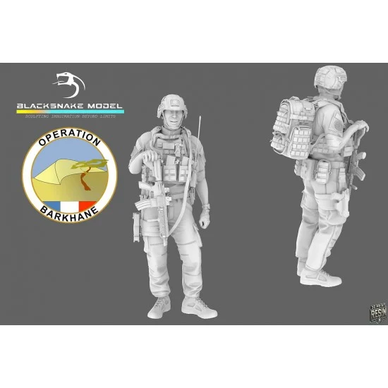 BlackSnake FR-03 1/35 French Army Operation Barkhane Soldier #3 (1 figure)