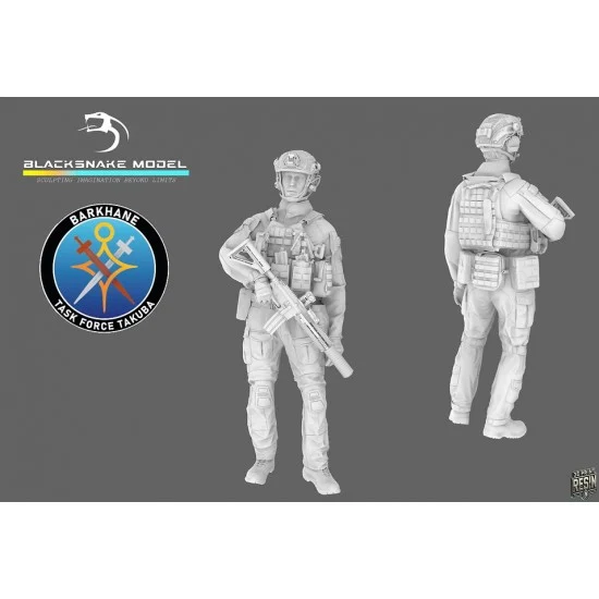 BlackSnake FR-09 1/35 French Special Forces Operation Barkhane Task Force Takuba #9 (1 figure)