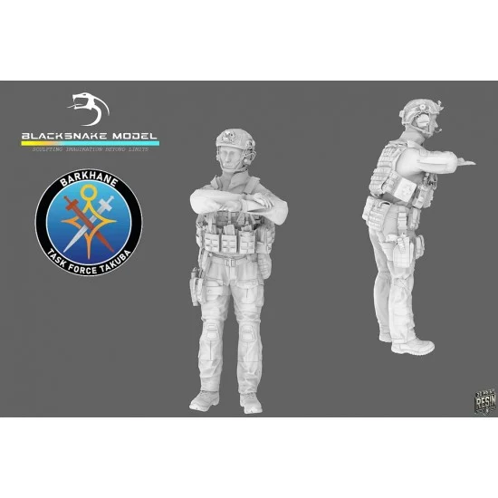 BlackSnake FR-13 1/35 French Special Forces Operation Barkhane Task Force Takuba #13 (1 figure)