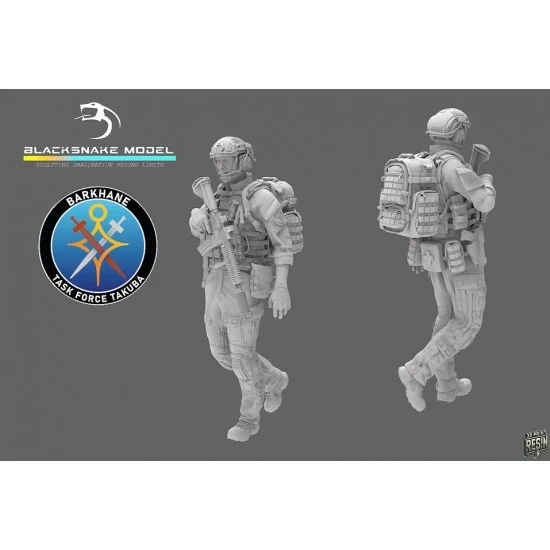 BlackSnake FR-14 1/35 French Special Forces Operation Barkhane Task Force Takuba #14 (1 figure)
