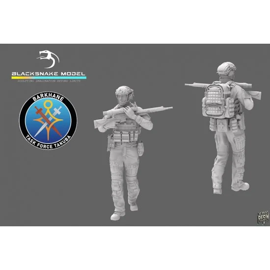 BlackSnake FR-15 1/35 French Special Forces Operation Barkhane Task Force Takuba #15 (1 figure)