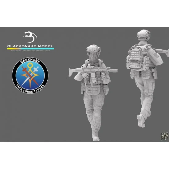 BlackSnake FR-16 1/35 French Special Forces Operation Barkhane Task Force Takuba #16 (1 figure)
