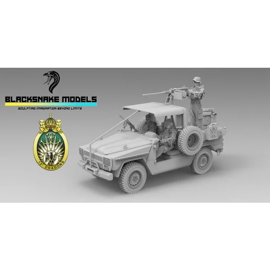 BlackSnake FR-CREW-02 1/35 French 13th RDP P4-PATSAS Crews (3 figures)