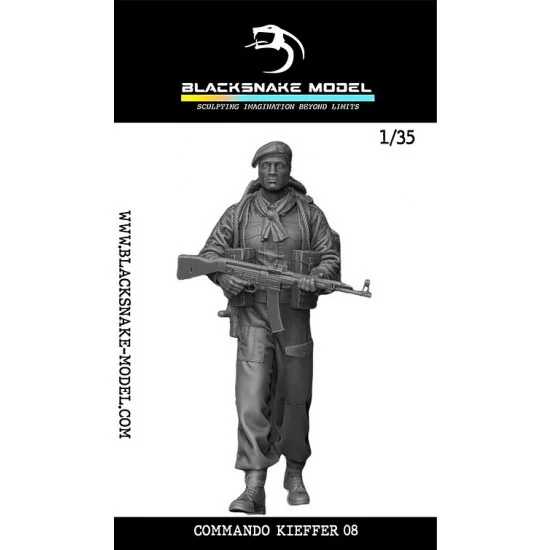 BlackSnake K-08 1/35 Commando Group Leader Kieffer #08 (1 figure)
