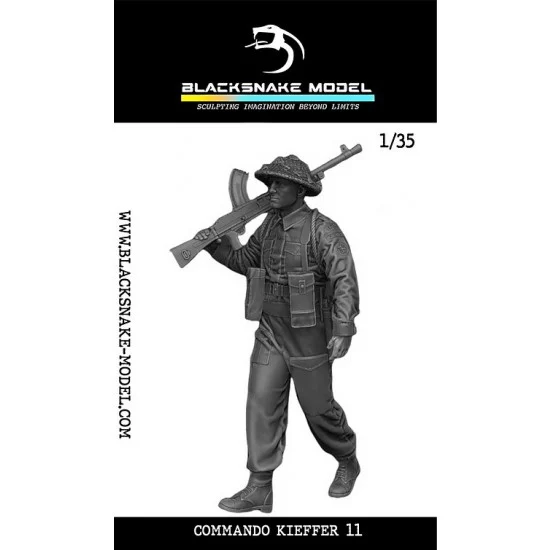 BlackSnake K-11 1/35 Bren Machine Gun Commando Kieffer #11 (1 figure)