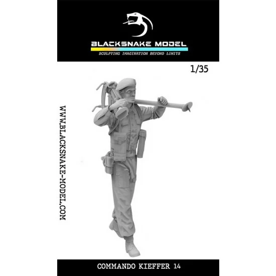 BlackSnake K-14 1/35 Vickers Commando Kieffer Tripod Rifleman #14 (1 figure)