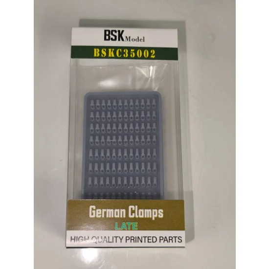 BSK Model BSKC35002 1/35 German Clamps Late - Military Vehicles & Tanks