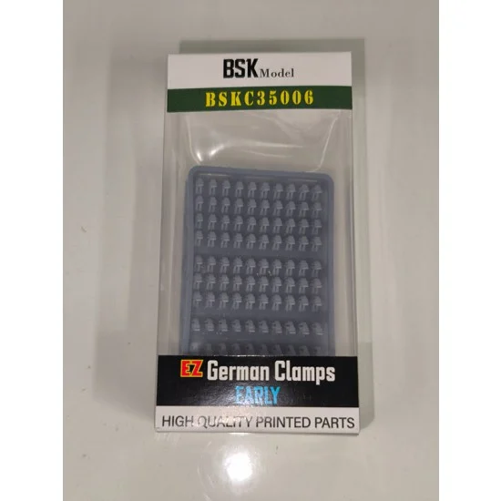 BSK Model BSKC35006 1/35 German Clamps Early (Easy Assemble) - Military Vehicles & Tanks