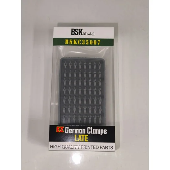 BSK Model BSKC35007 1/35 German Clamps Late (Easy Assemble) - Military Vehicles & Tanks