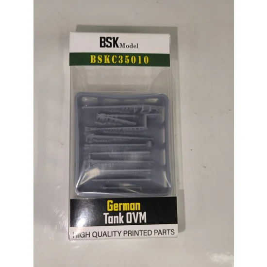 BSK Model BSKC35010 1/35 German Tank OVM without Clamps - Military Vehicles & Tanks