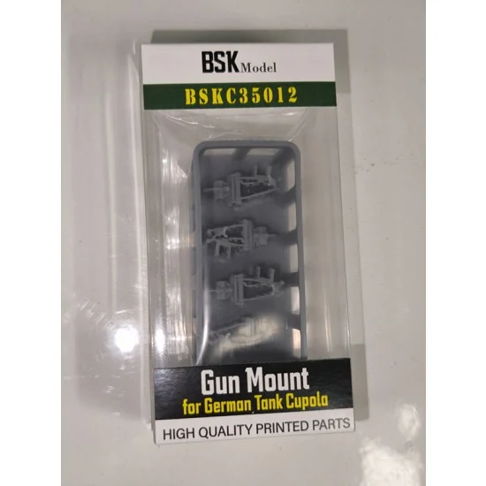 BSK Model BSKC35012 1/35 Gun Mount for MG - Military Vehicles & Tanks