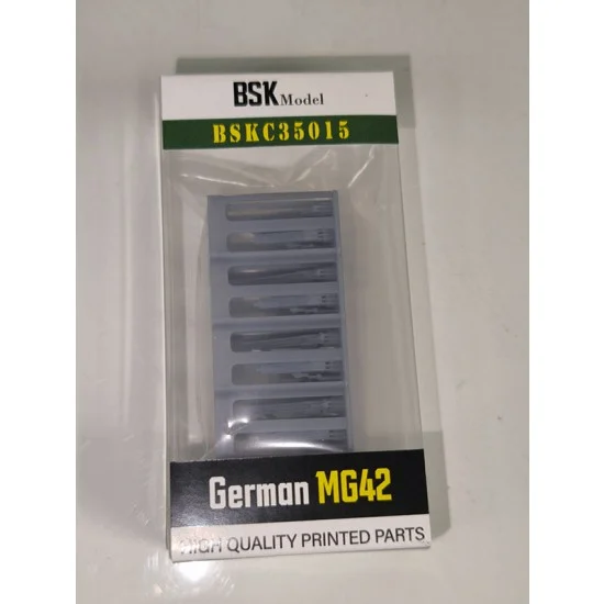 BSK Model BSKC35015 1/35 WWII German MG42 (4pcs) - Military Vehicles & Tanks