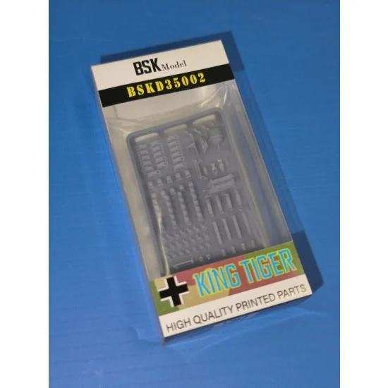 BSK Model BSKD35002 1/35 King Tiger Detail Set - Military Vehicles & Tanks