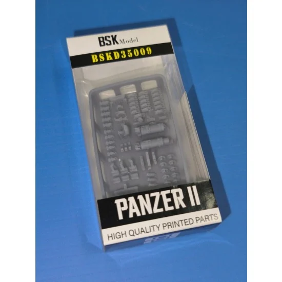BSK Model BSKD35009 1/35 Panzer II Detail Set - Military Vehicles & Tanks