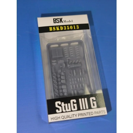 BSK Model BSKD35013 1/35 StuG III Ausf. G Detail Set - Military Vehicles & Tanks