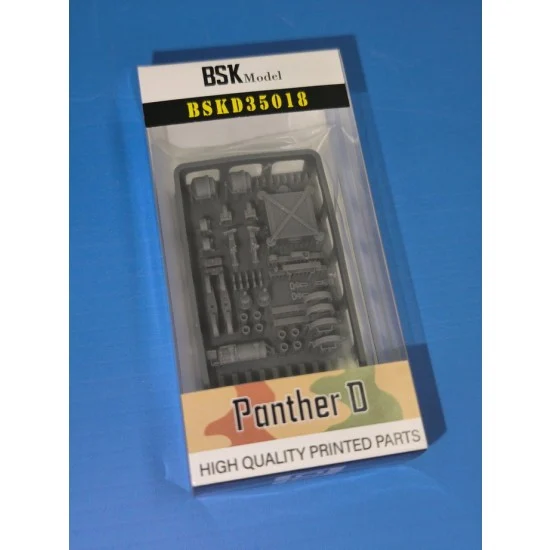 BSK Model BSKD35018 1/35 Panther Ausf. D Detail Set - Military Vehicles & Tanks