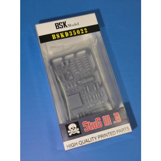BSK Model BSKD35022 1/35 StuG III Ausf.B Detail Set - Military Vehicles & Tanks