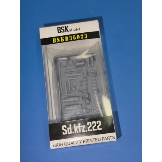 BSK Model BSKD35023 1/35 Sd.kfz.222 Detail set - Military Vehicles & Tanks
