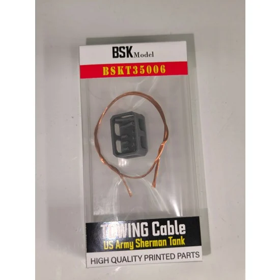 BSK Model BSKT35006 1/35 Sherman Towing Cable Set - Military Vehicles & Tanks