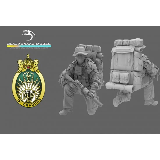 BlackSnake RDP-02 1/35 French Operator, 13th RDP Vol.02 (1 figure)