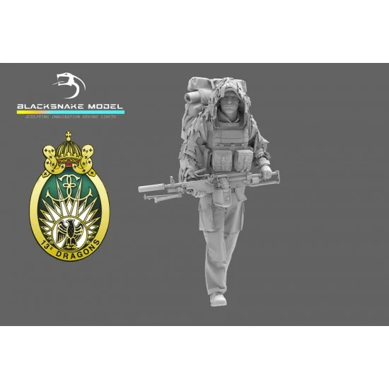 BlackSnake RDP-04 1/35 French Minimi Shooter, 13th RDP Vol.04