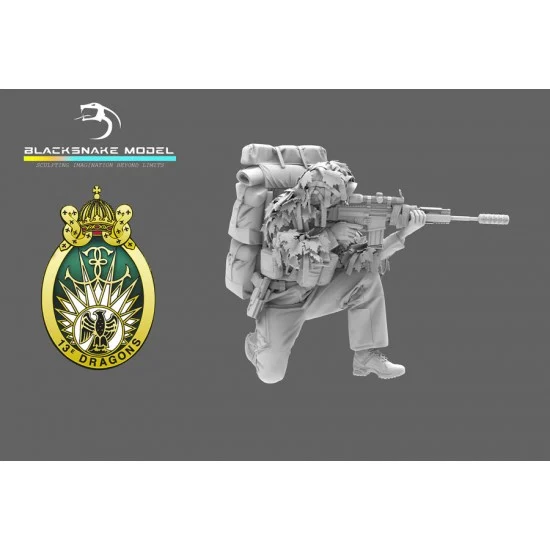 BlackSnake RDP-05 1/35 French Precision Shooter, 13th RDP Vol.05