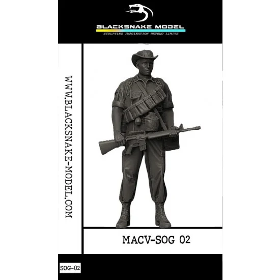 BlackSnake SOG-02 1/35 MACV SOG Soldier #02 (1 figure)
