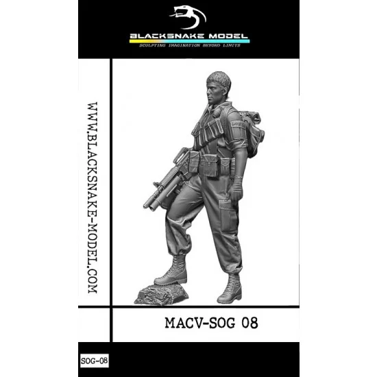 BlackSnake SOG-08 1/35 MACV SOG Soldier #08 (1 figure)