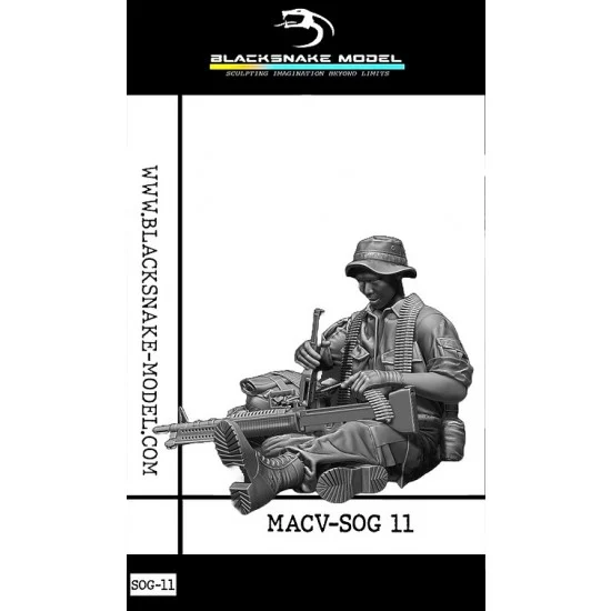 BlackSnake SOG-11 1/35 MACV SOG Soldier #11 (1 figure)
